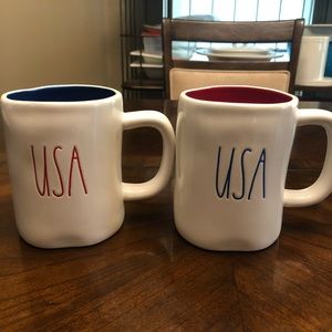 Rae Dunn USA mugs